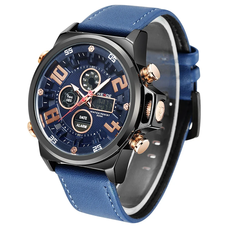 Wholesale Sport High Quality Men Wristwatch Leather Luxury Watch Men Top Brand Military Watch Relogio Masculino
Wholesale Sport High Quality Men Wristwatch Leather Luxury Watch Men Top Brand Military Watch Relogio Masculino