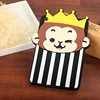 Rubber Silicone Cute Monkey Carton Tablet Covers Cases for ipad Shockproof Tablet Case