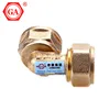 GA Wholesale Brass compression pex pipe fittings, brass hydraulic hose pex pipe