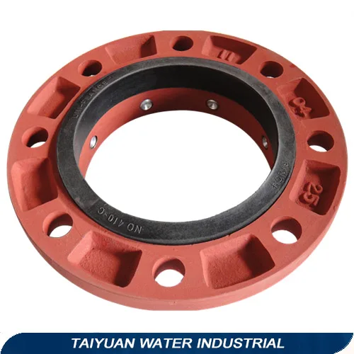 UPVC rubber joint flange with factory price