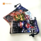 sublimation print microfiber eyeglasses pouch