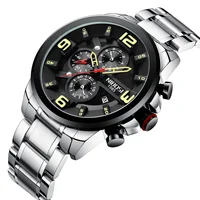 

NIBOSI 2336 Men Watch Reloj Hombre Mens Watches Top Brand Luxury Quartz Watch Big Dial Sport Waterproof Relogio Masculino Saat