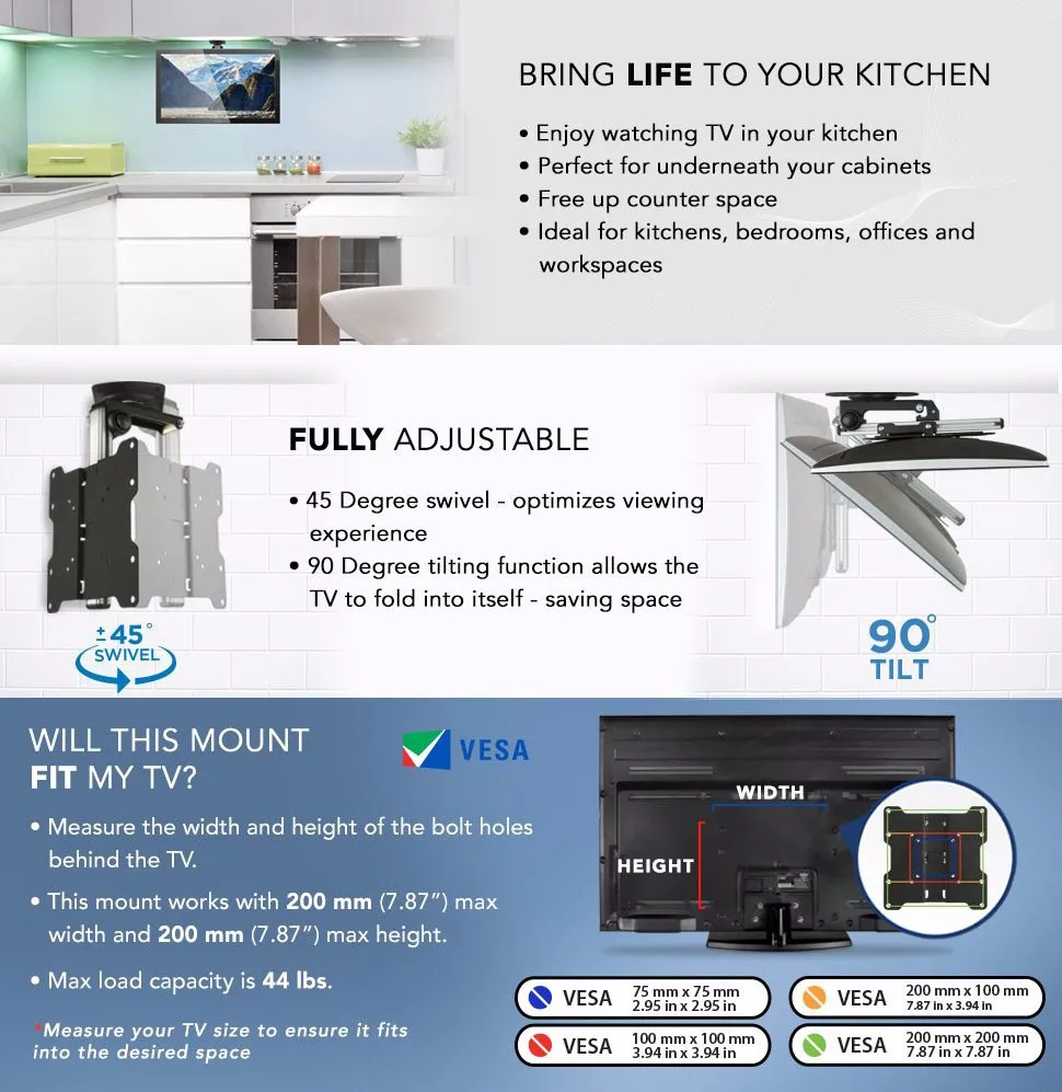 Popular Flip Down Tilt Ceiling Tv Mount Bracket Tv Mount Ankux