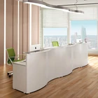 office reception table reception counter table barber reception table for office