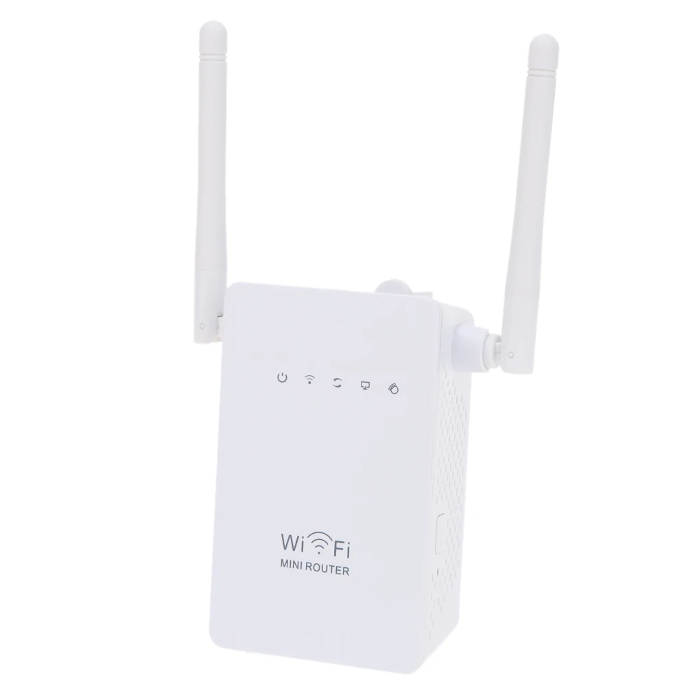 300Mbps Mini Wireless-N Wifi Router Repeater Range Singal Booster Expander with Antenna Wi-fi Range Extender