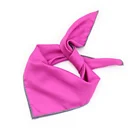 China Factory Wholesale Printed Scarves Graceful Rose Red Plain Square Scarf Women Silk