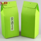 Colorful custom cardboard kraft paper tea bags paper packaging box
