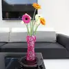 Plastic flower vase / folding plastic flower vase / plastic bag flower vase