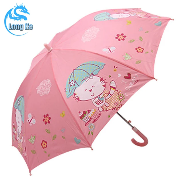 printed cartoon umbrella for children
