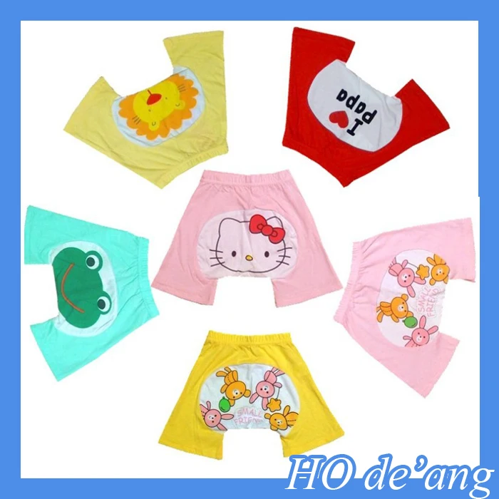 HOGIFT latest baby children 100% cotton clothes garment shorts children pp pants