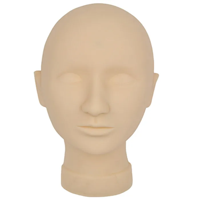 Permanent Makeup Practice Model Head With Opened Eyes For Face Painting Supplies, Skin color
Permanent Makeup Practice Model Head With Opened Eyes For Face Painting Supplies, Skin color