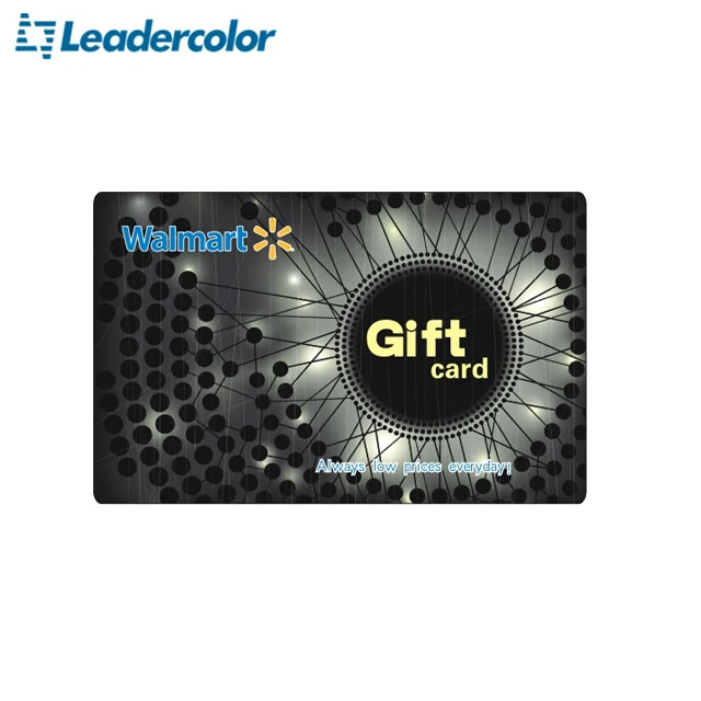 pvc smart gift card with full color glossy printing 13.