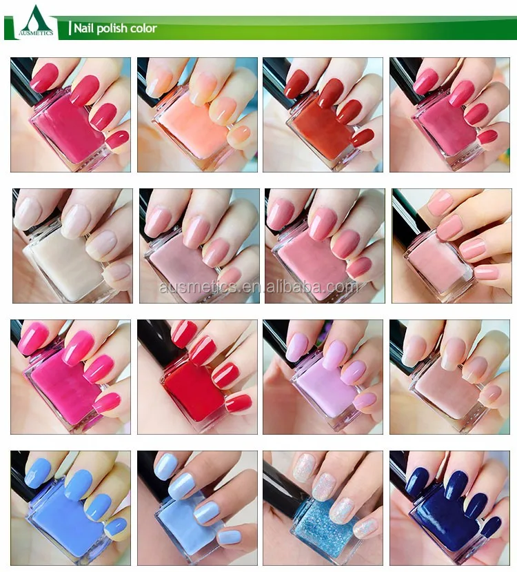 Cheap Wholesale Shinning Nail Polish Non Toxic Organic Gel Nail Polish
