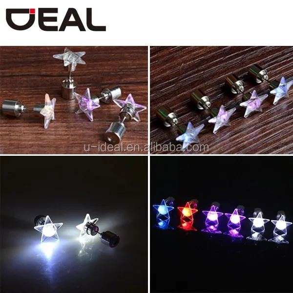 source christmas gift x'mas gift led earring