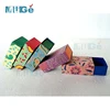 Custom sock packaging box popular rectangular shape foldable socks package box
