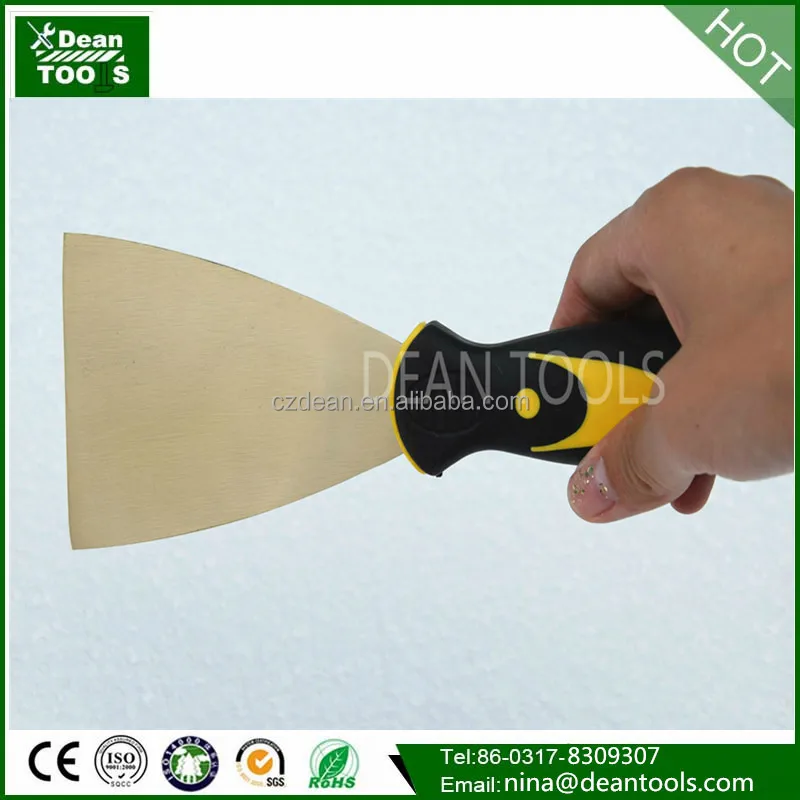 40*200mm Non sparking Putty Knife, Red Copper,Safety Construction Hand Tool