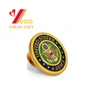Souvenir Use and Folk Art Style happy poop lapel pins