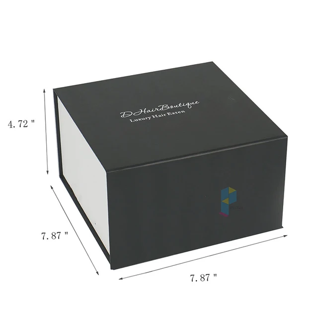 luxury cardboard square gift custom hat boxes with logo