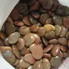 Manufacturer directly supply flat river rocks sale, outdoor garden stone
