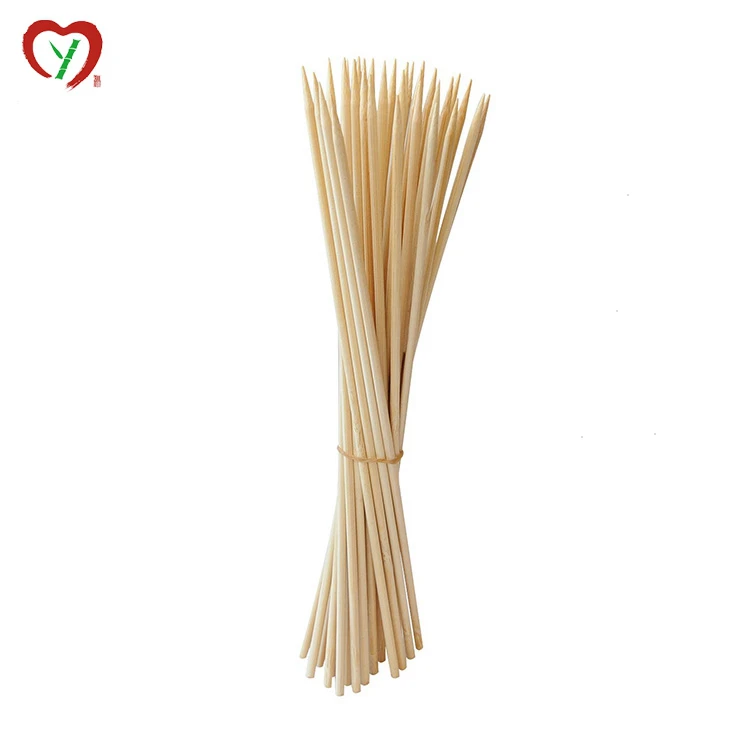 Custom natural eco-friendly barbeque bbq stylish bamboo stick 50cm