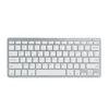 Slim ergonomic mini Bluetooth wireless keyboard for iPad tablet smartphone laptop