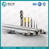 High quality polished cemented carbide rods used for making end mills