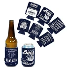 Bulk Wholesale Custom Can Cool Neoprene Beer Bottle Stubby Holder