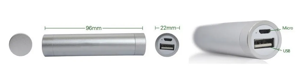 Mini 2600mAh Power Bank/ Portable Charger for mobile phone with customized logo - ANKUX.COM