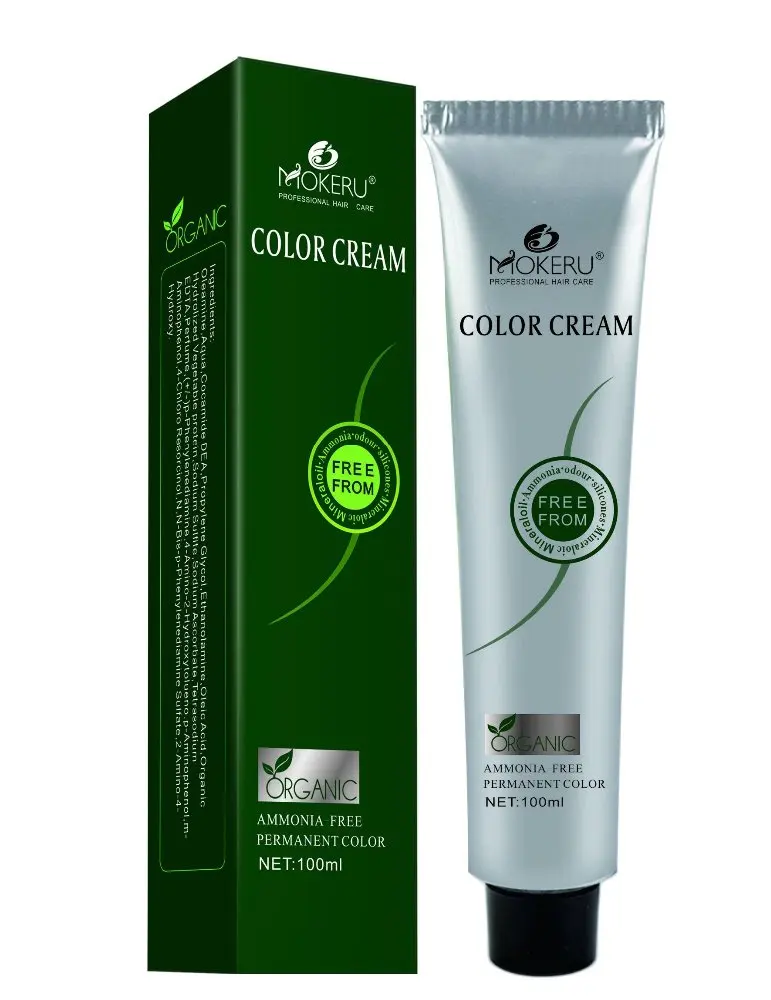 Permanent Cream Form No Ammonia No Peroxide Hair Color ...