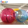 China Inflatable water walking roller ball 2018 aqua color water