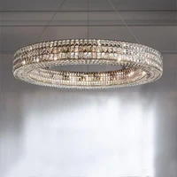 Modern European Luxury Large Round Ring