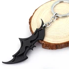 Customized Metal DC Superhero Batman Key Chain Bat Pendant Keychain