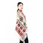 Istanbul Inner Jacquard Pashmina Pleat Stole Shawl