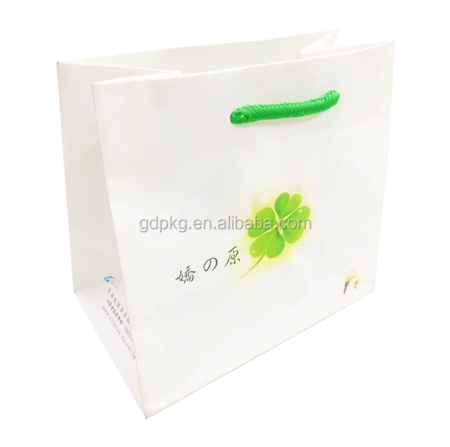 taiwan custom made luxury shopping gift paper bag