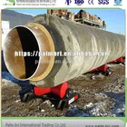 concrete weighed coating surface treatment LSAW welded pipes in natual gas and oil offshoe pipeline application
