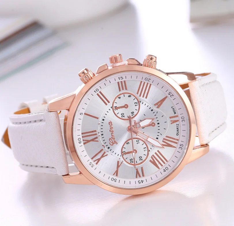 Factory good price PU band much color women watches beautiful design fashion women wrist watch, Choose
Factory good price PU band much color women watches beautiful design fashion women wrist watch, Choose