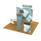 10x10 easy set up portable exhibition trade show display booth stand