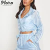 /product-detail/custom-woman-cropped-blue-windbreaker-activewear-stripe-jacket-60824024817.html