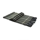 woven twill tartan plaid 100% acrylic man winter scarf