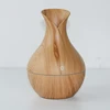 130ml Wood Grain Air Aroma Essential Diffuser Humidifier 7 LED Night Light Change for Home