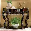 Carved Curved Console,wood console,console table