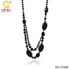 wholesale black agate stones necklace jewelry