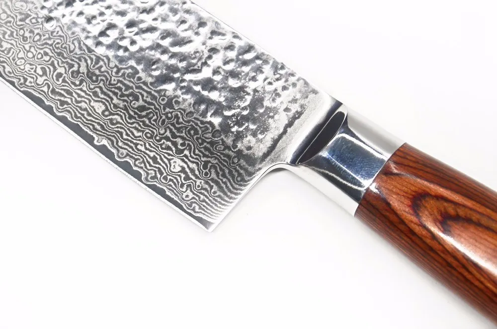 Vg10 De Acero De Damasco 8 Pulgadas Chef Cuchillo De Damasco De Alta