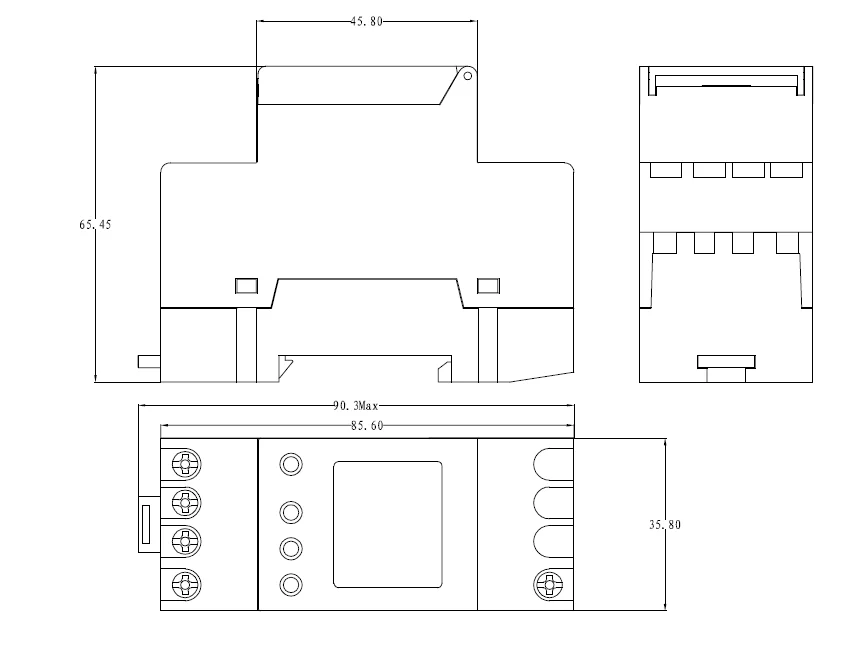 AHC811 16A DIN Rail LCD Digital Timer, Timer Switch Price
