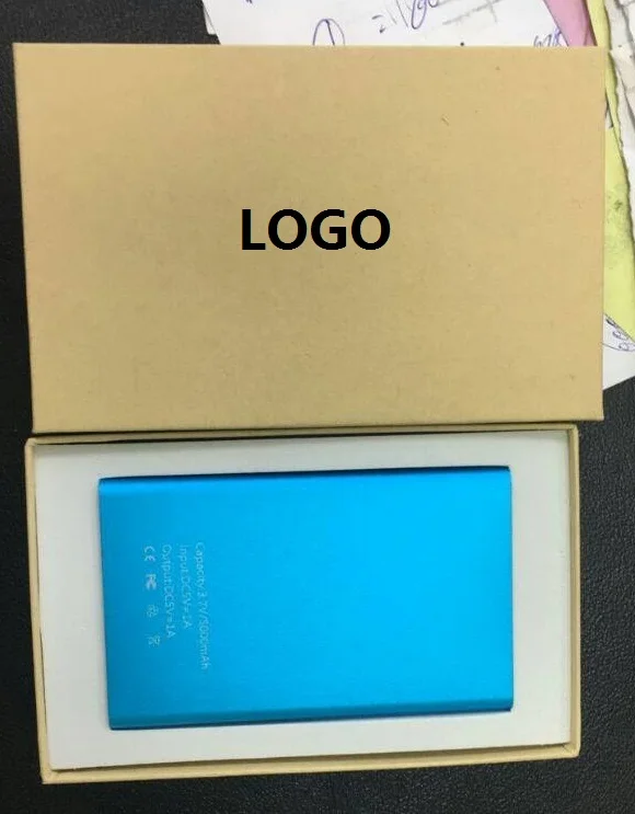Ultra Slim Power Bank External Battery Pack Charger Powerbank 5000mah.jpg