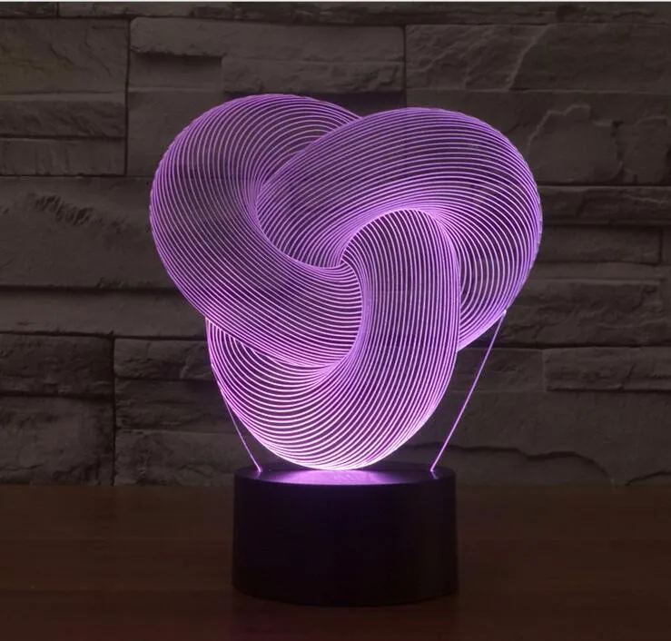 Heart-Shaped LED Lamp with a Neon Twist