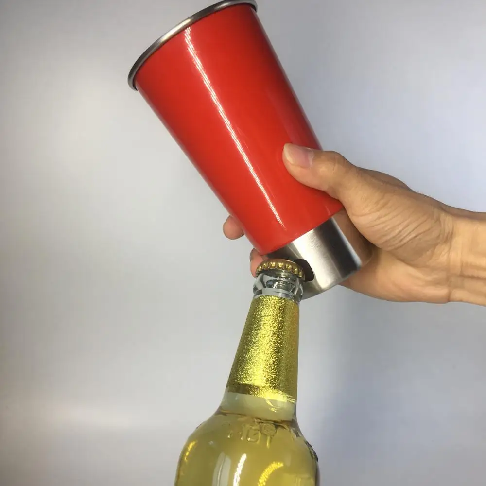 Great Beer Promotional Gift Functional Stainless Steel Tumbler With