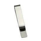Manufacturer silver blank tie clip Souvenir Promotion Wedding gift product men tie clip metal