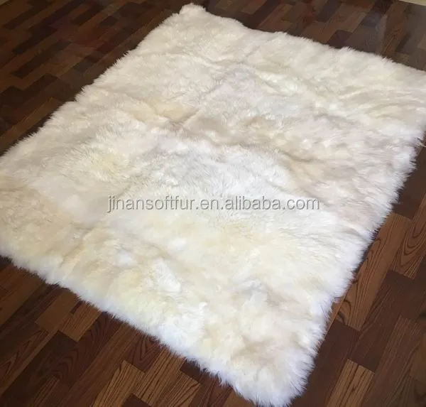 Big Rectangle Colored Sheepskin Floor Rugs For Living Room Buy