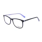 China factory custom new Fashion floral design Transparent spectacle frames Thin acetate optical eye glasses children